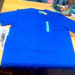 Navy Blue Duluth Trading Co short sleeve shirt. Relaxed Fit  Brand New.